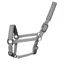 Woof Wear Contour Head Collar Brushed Steel